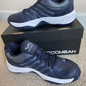 NWT Boombah Turf Shoe in Navy/Gray